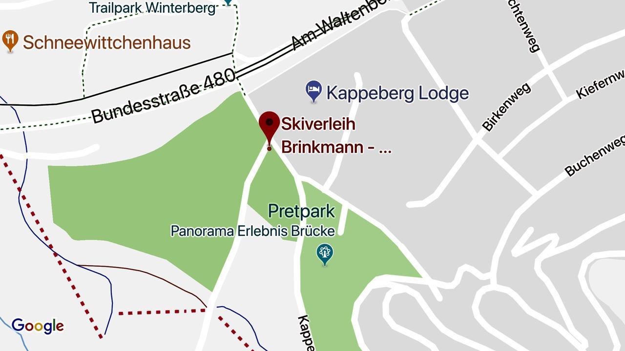 Kappeberg Lodge Winterberg Kültér fotó